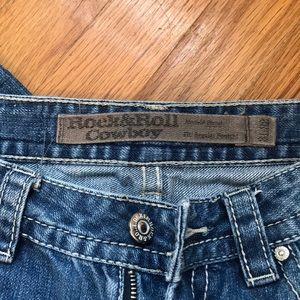 Men’s Rock&Roll Cowboy Denim pants